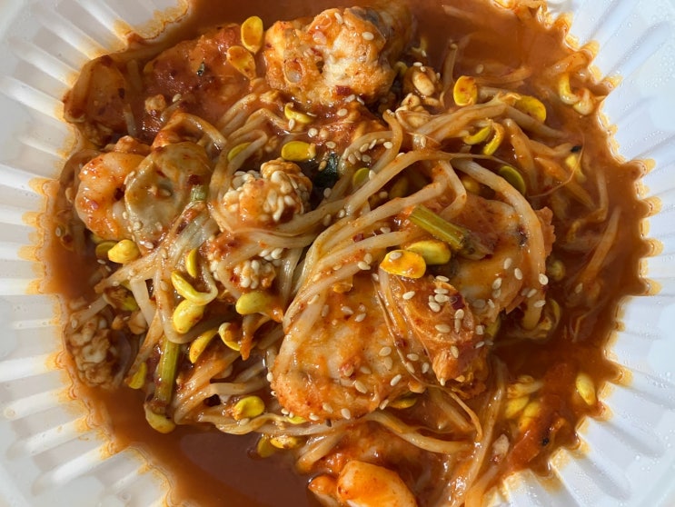  행신 아구찜 몽땅해물 아구가좋아 행신점 포장