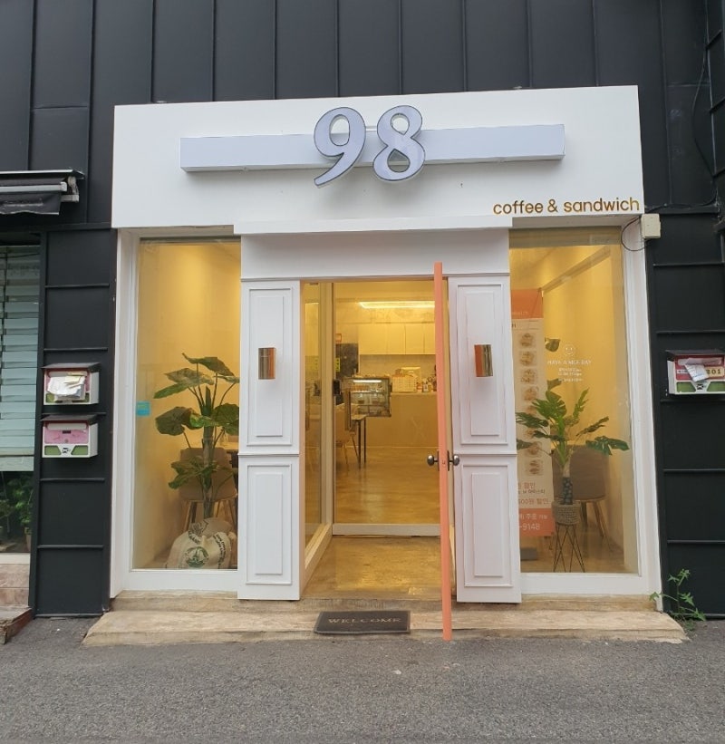 [울산 옥동카페] 98커피앤샌드위치/회사간식으로도 추천! / 아침 9시 오픈