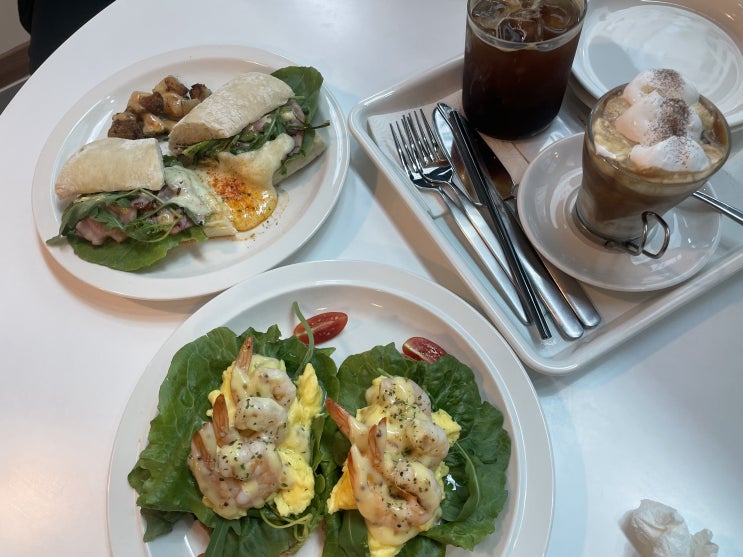  인하대 브런치 , 인하대역 맛집 : 선데이로스트 , 주차가능 브런치 맛집 , 카페만도 이용가능