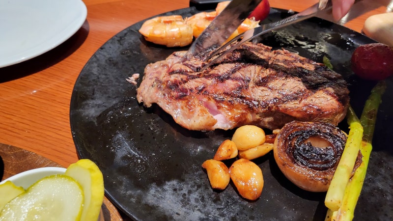 아웃백 토마호크 스테이크 프리미엄 7