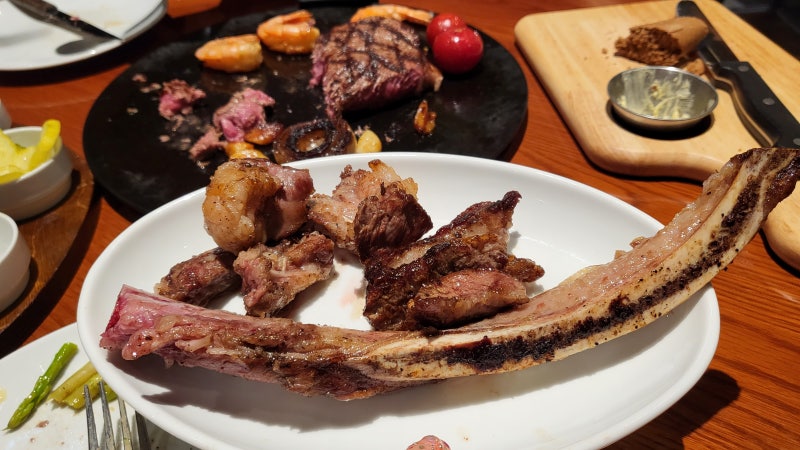 아웃백 토마호크 스테이크 프리미엄 3