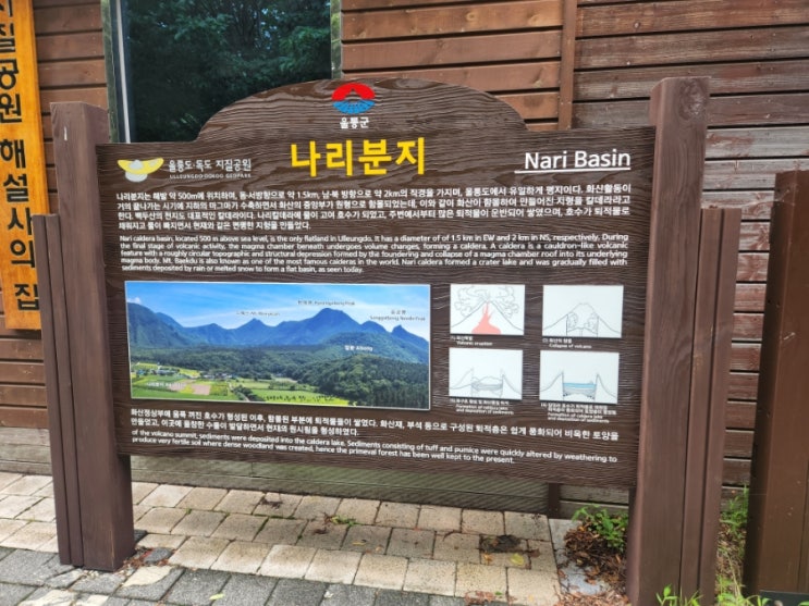  [등산일기]나리분지-송곳산(깃대봉)-성인봉