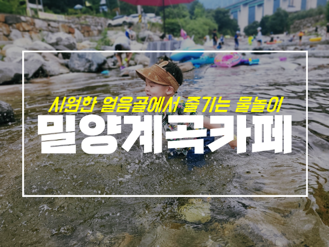 밀양 계곡 평상 물놀이가 궁금하다면 with 온더밸리 카페