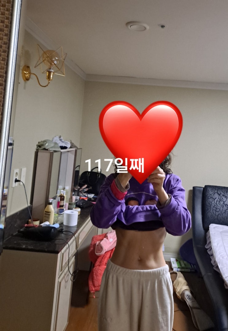  평범한 사람 복근만들기