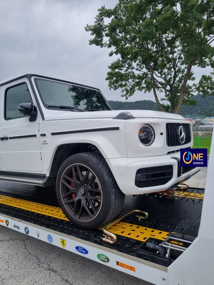  벤츠G바겐 G63 AMG [제이원캐리어]김해주촌-삼천포신항 탁송.