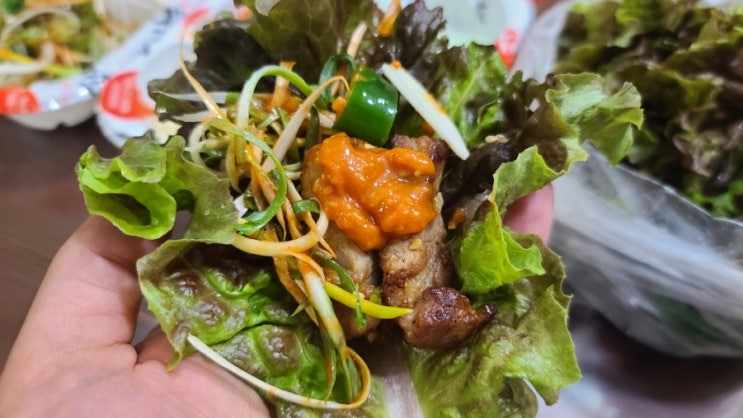  거제 배민맛집 배달삼겹살 부문1등 고현점[도네누] 직화삼겹살