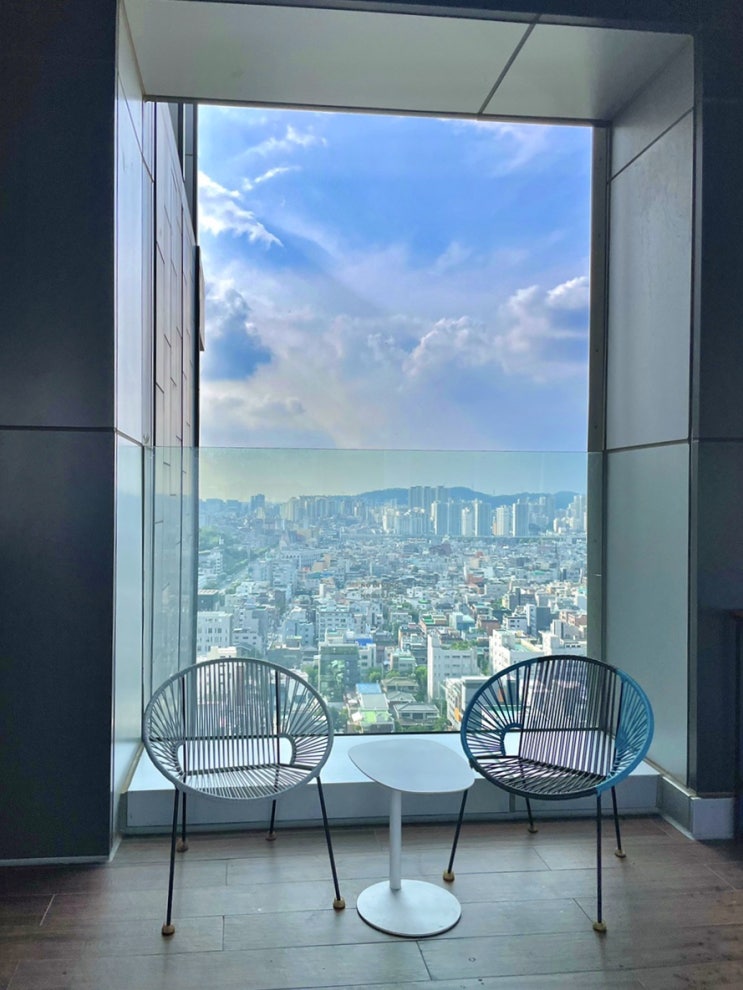  서울 호캉스 애프터눈타임 루프탑 수영장 가성비호텔 평일후기 : L7 홍대
