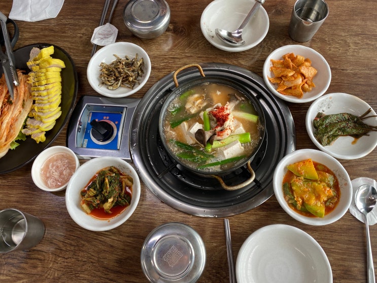  맛집 여섯 번째 글 : 포천 시청 근처 순두부 맛집 청산 엄마네 손두부