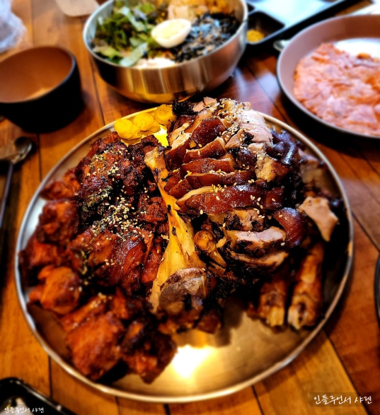  율량동 족발의격 맛집 술집 김치전 황태국 아이스크림도 주네
