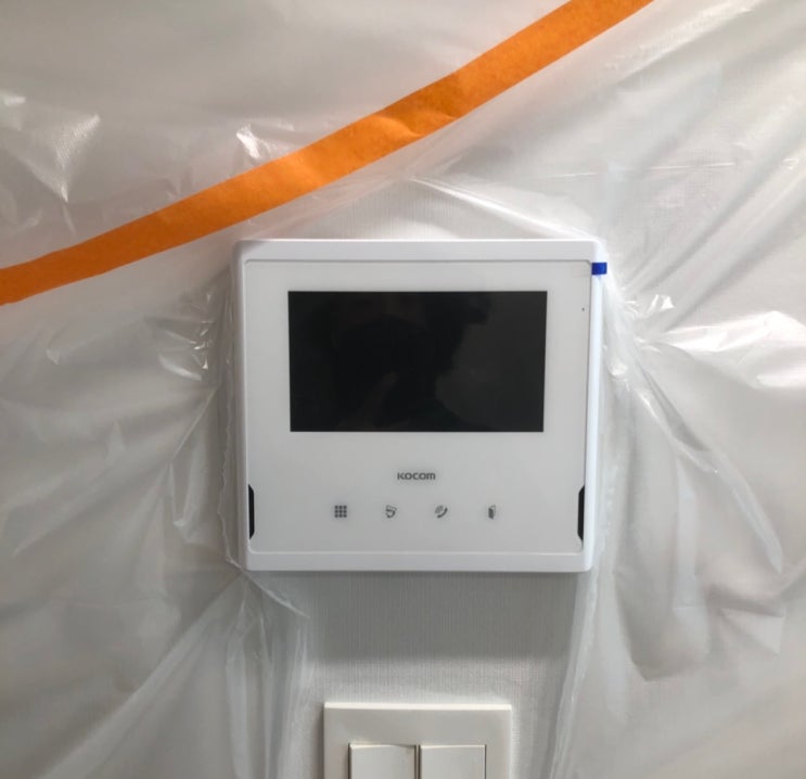  마포구 연남동 대명비발디파크아파트 코콤 비디오폰 KCV-S701, 삼성 도어락 SHP-DP740 설치 후기