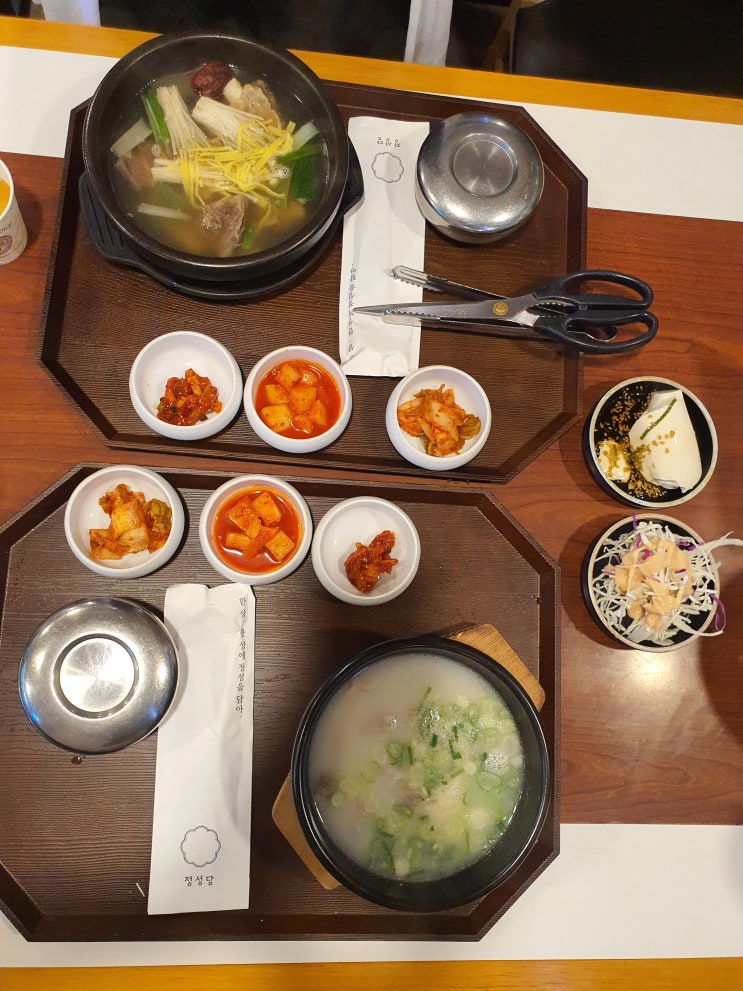  [안양 비산동] 설렁탕, 갈비탕이 맛있는 고급스러운 안양 맛집/ 정성담