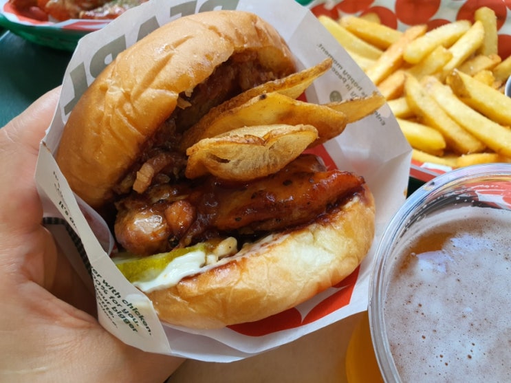  연남동 수제버거 펄시티버거 ! 촉촉바삭 the og, BBQ버거!