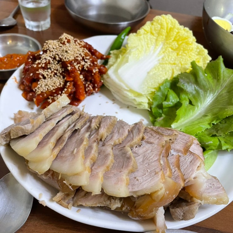  안산 화정동 맛집 : 화정리 막국수 (구-메밀꽃필무렵) 메밀전, 보쌈, 비빔막국수 맛있어서 두번씩 시켜따!