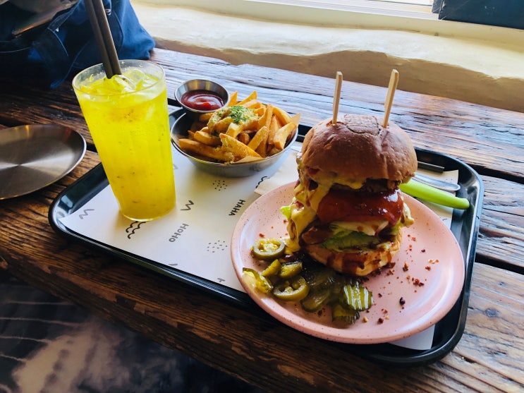  우도 하하호호 수제버거 맛집 우도 가볼만한 곳