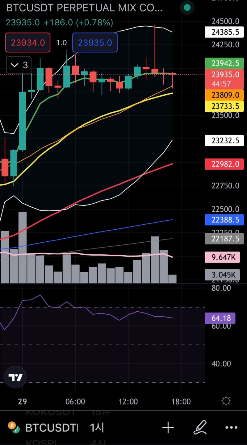24.2k 숏 진입! / 스탑 로스x : 네이버 블로그