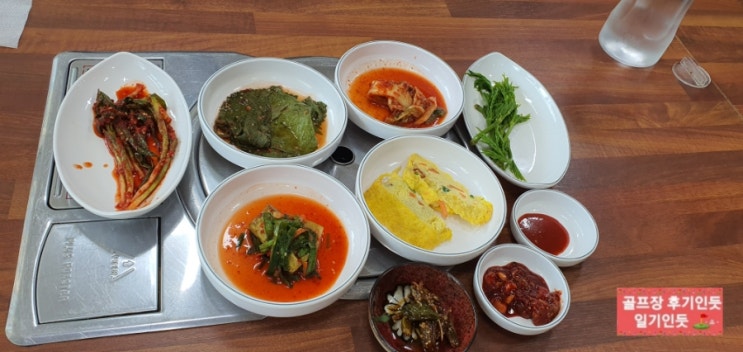  경기 안산 아일랜드cc 식당 라운딩전 식사(명가갯마을) 2022년 7월말