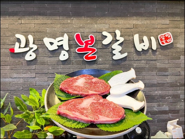  광명 3대 갈비집, 일직동 맛집.
