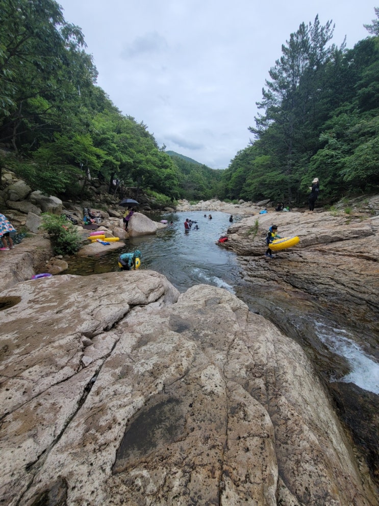  부산근교 계곡 물놀이 대운산 내원암계곡