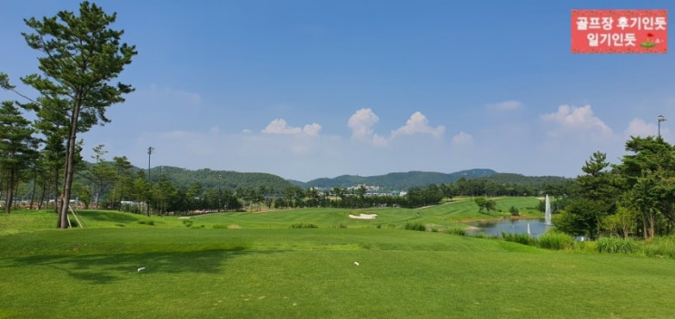  경기 안산 아일랜드cc 웨스트코스 2022년 7월말 라운딩후기