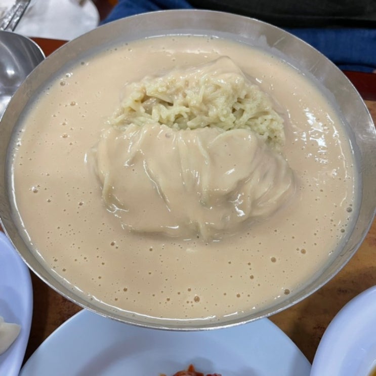  지난주 맛도리 승자는 진주집 콩국수!