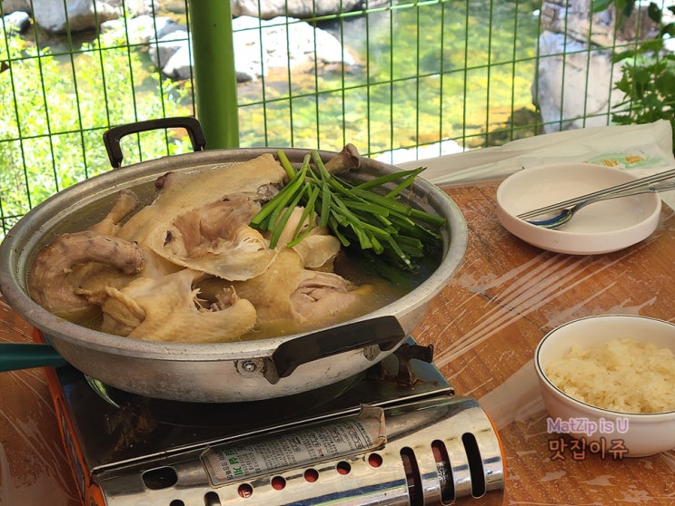 전북진안 운일암반일암 맛집 전주식당, 무지개다리 물놀이 후기