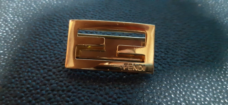  펜디 팬디 fendi 제냐 zegna 잠금 장식 벗겨짐 까짐 24k금도금 복원