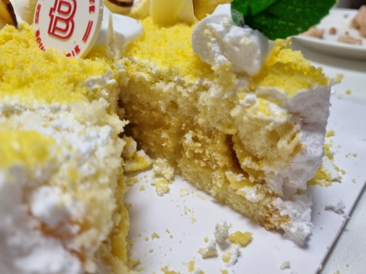 [파리바게트 케이크] 클래식 고구마케이크 후기