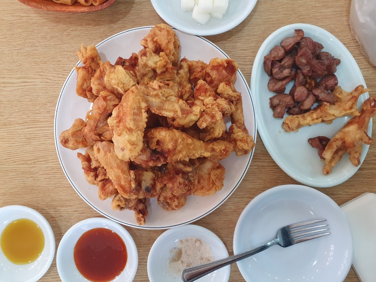 수원 통닭 맛집/용성통닭에서 혼닭 했씨유~