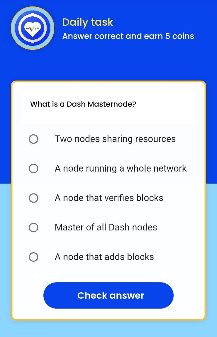 Remint daily tasks(레민트 일일퀴즈)   - What is a Dash Masternode? 대시 마스터노드란 무엇입니까?