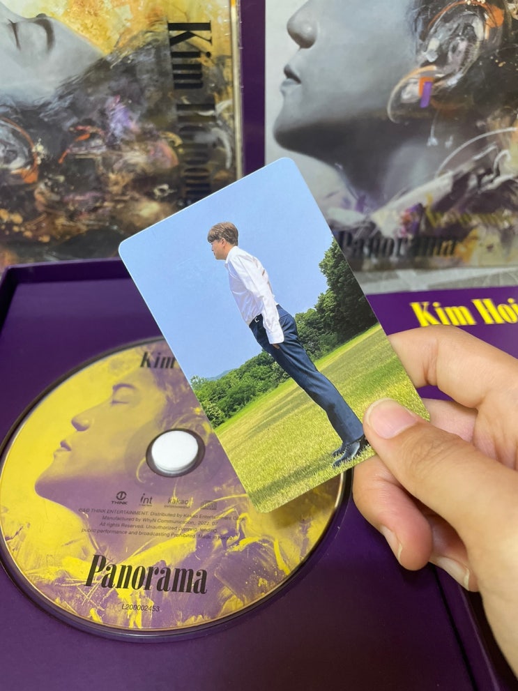 김호중 PANORAMA 파노라마 2집 정규앨범 개봉 언박싱 김호중 PANORAMA 파노라마 2집 정규앨범 개봉 언박싱