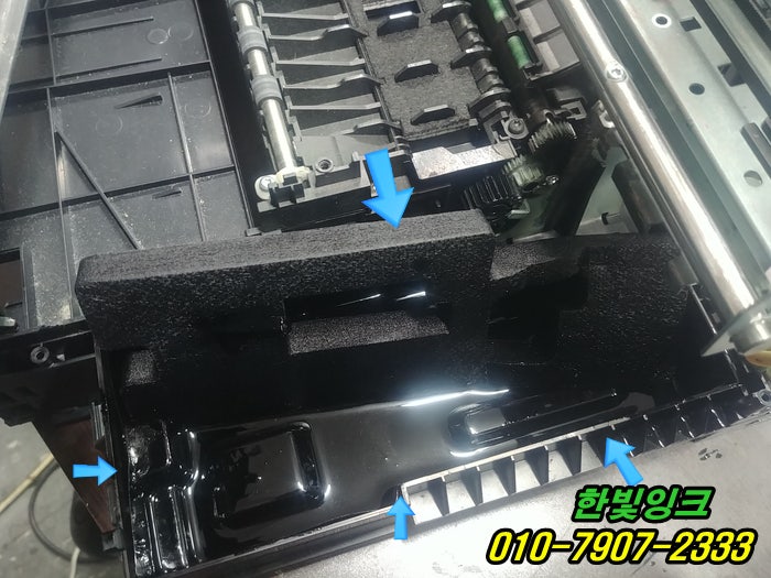 인천 미추홀구 용현동 HP오피스젯8710 무한 프린터수리 잉크넘침 하부누수 잉크샘 내부세척 및 점검 as 인천 미추홀구 용현동 HP오피스젯8710 무한 프린터수리 잉크넘침 하부누수 잉크샘 내부세척 및 점검 as