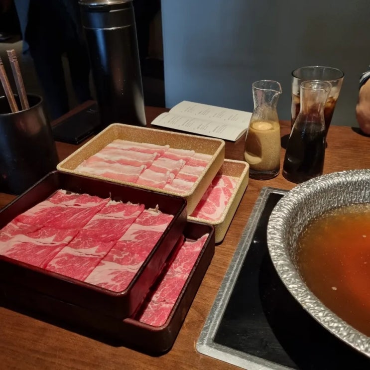  광화문역 모던샤브하우스, 볶음밥대신 크림리조또를 주는 고오급 샤브샤브집