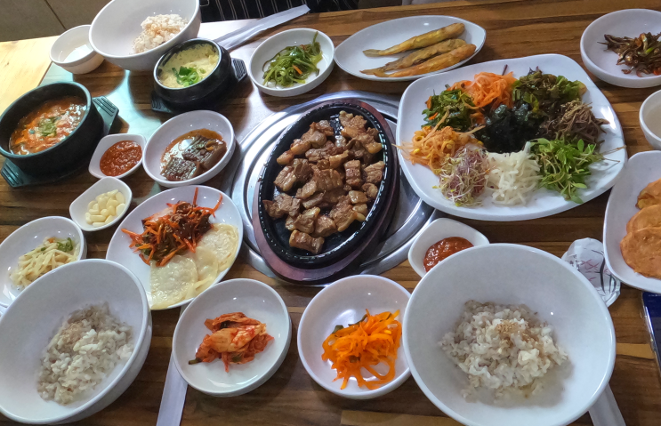  [김해 복음병원 밥집] 보리밥 정식 '숯불마당' 점심특선 내돈내산, 주차O, 제로페이O