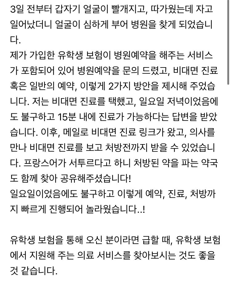 [보험] 교환학생 보험 추천/ 여행자 보험 추천/ 장기 여행자 보험/ 프랑스 교환학생 보험/ 유학생 보험 추천/ 인슈플러스 보험 ...