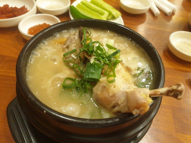  부천 상동 삼계탕 맛집 오이삼계탕