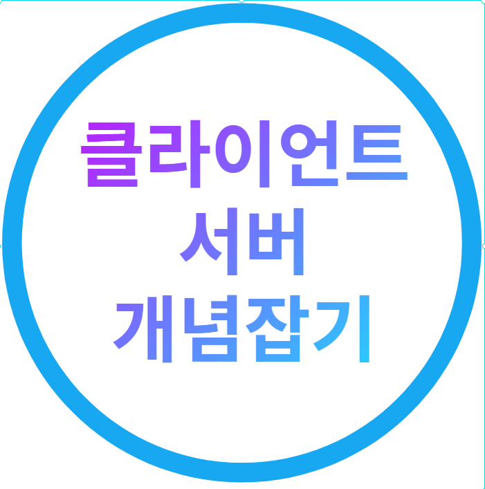 클라이언트와 서버 개념 알기