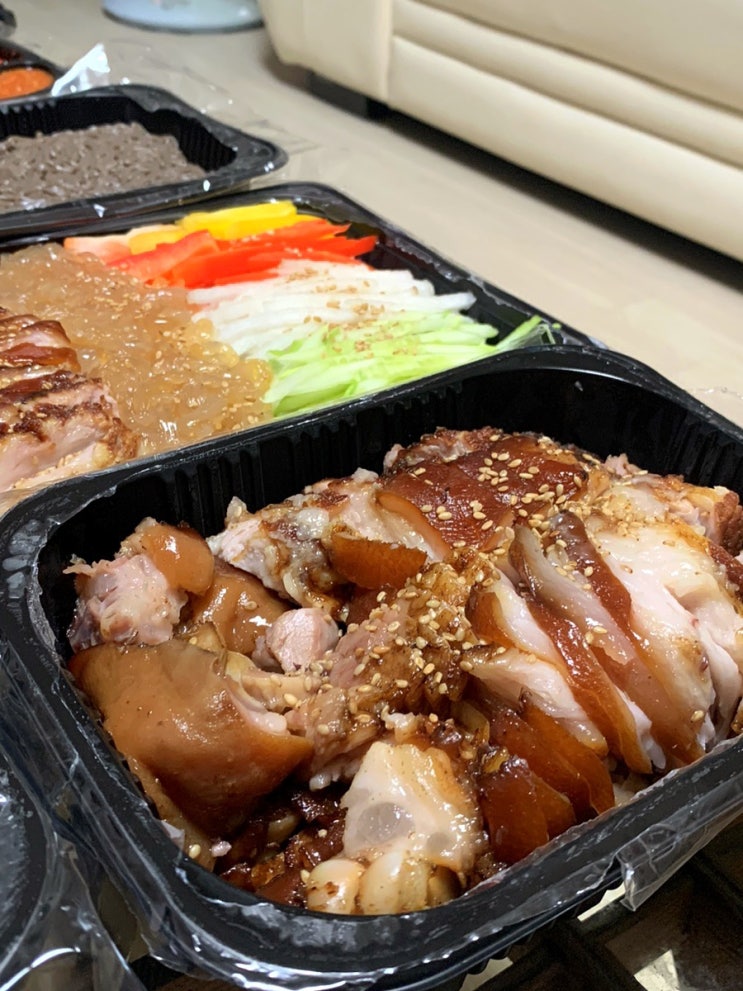  내돈내산 야식 최고맛집, 족발이간다 정관점