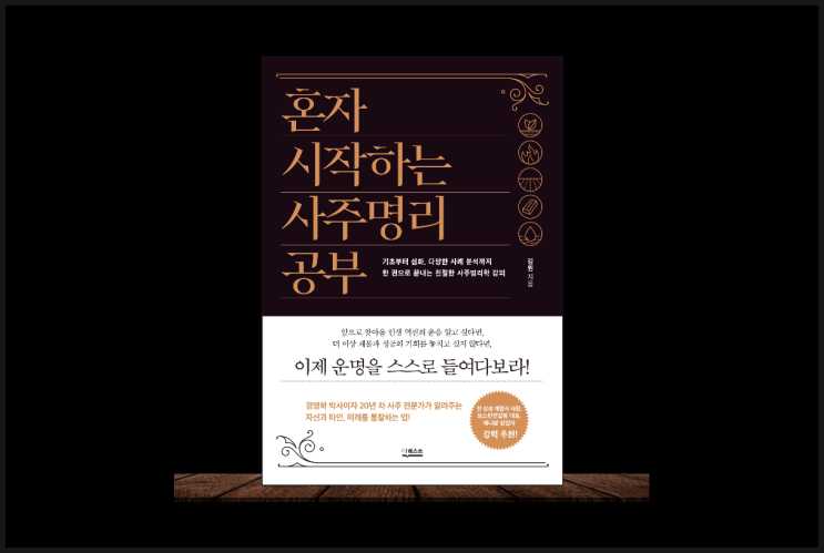  혼자 시작하는 사주명리 공부 인문학 나의 운은 스스로