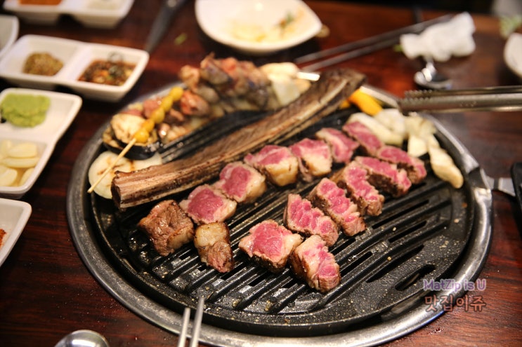  관평동 건강한 묵밥보리밥맛집 솔밭묵집 후 육즙 팡팡~!!