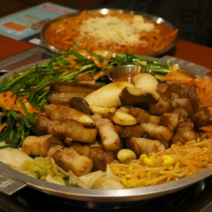  부평맛집 쌍판집 푸짐한 갓성비 고기 한판