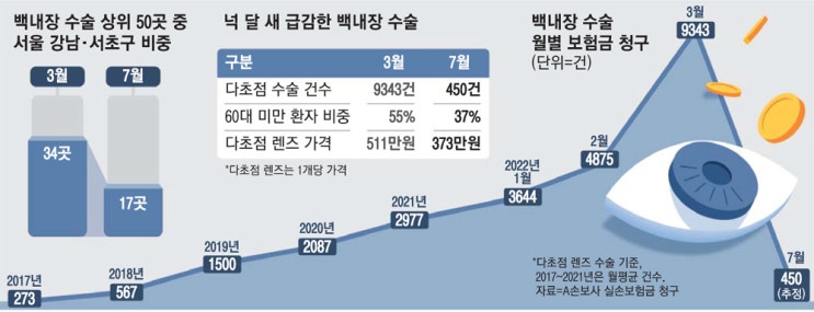 실손보험 '구멍' 막았더니…백내장 수술 95% 줄었다 실손보험 '구멍' 막았더니…백내장 수술 95% 줄었다