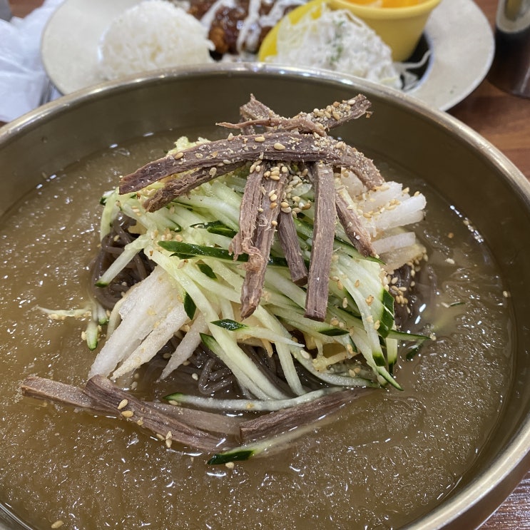  찐맛집 의령소바 본점에서 시원한 메밀국수 한그릇