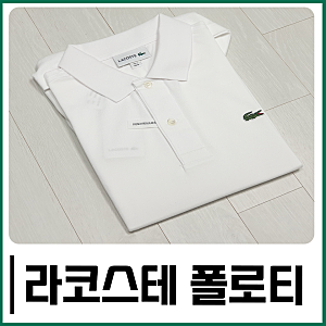 라코스테 카라티 남성 폴로 반팔 티셔츠 프렌치 레귤러핏(PH731E-52G 001) 화이트 사이즈 추천