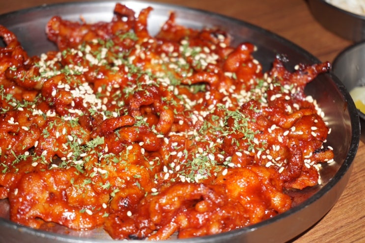  대구산격동맛집 경북대북문술집 통불에서 닭발 먹어요