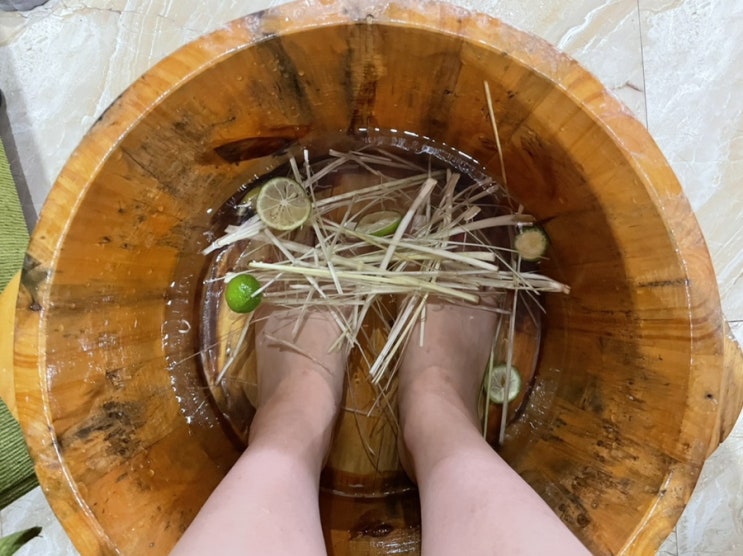  Silksenseresort 앞 마사지