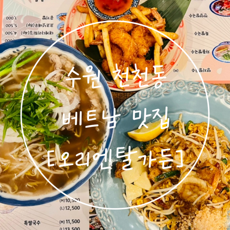  성균관대역 근처 천천동 이국음식 쌀국수 맛집 '오리엔탈가든'