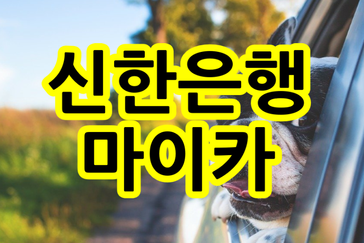 신한은행 자동차대출 '마이카'