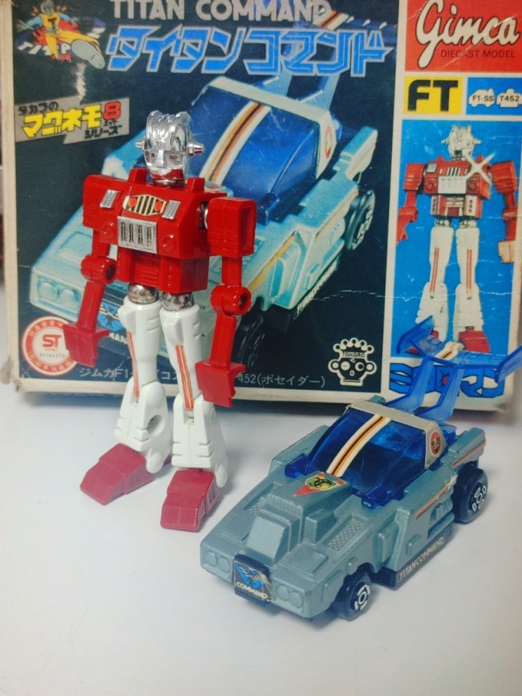  미크로맨(마이크로맨) - 1977년 타카라 미크로맨 타미탄 커맨드 T452 & 짐카 F1-SS