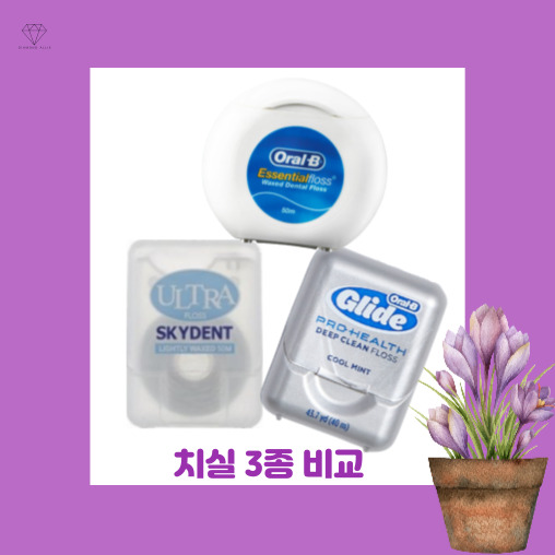  [내돈내산] 구강관리 필수템! 치실 3종 솔직 비교 (오랄비 vs. 스카이덴트)