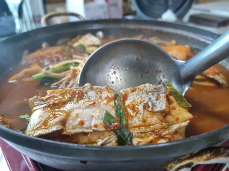 마니산 등산 맛집 점심 범호고향밥상의 뼈없는 갈치조림 강화도 마니산 한식으로 먹고왔어요